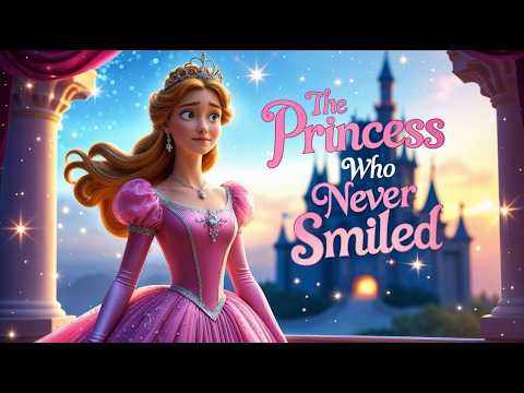 The Princess Who Never Smiled 🌸| Bedtime Story for Kids in English |  Princess Story ✨