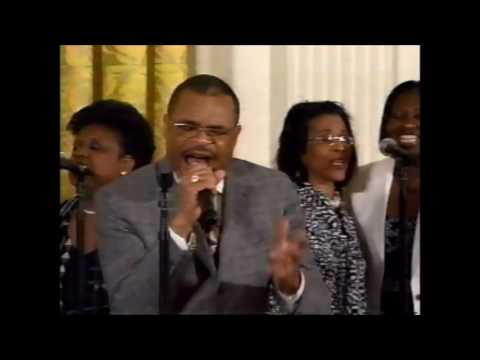 Walter Hawkins Singing "Marvelous" at the White House