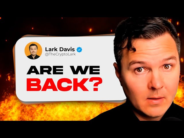 Lark Davis – Bitcoin Holders It’s Happening! (09.08.2024 Summary)