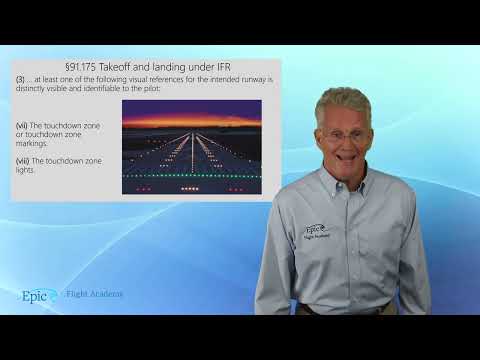 Instrument Rating Course: 3.1.2 - Landing Requirements