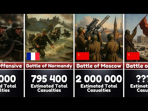 Deadliest Battles of World War II