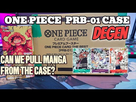 One Piece PRB-01 The Best Vol. 1 Booster Box Case. We're Looking for Manga!