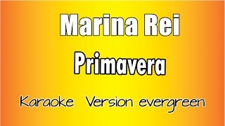 Marina Rei -  Primavera (versione Karaoke Academy Italia)