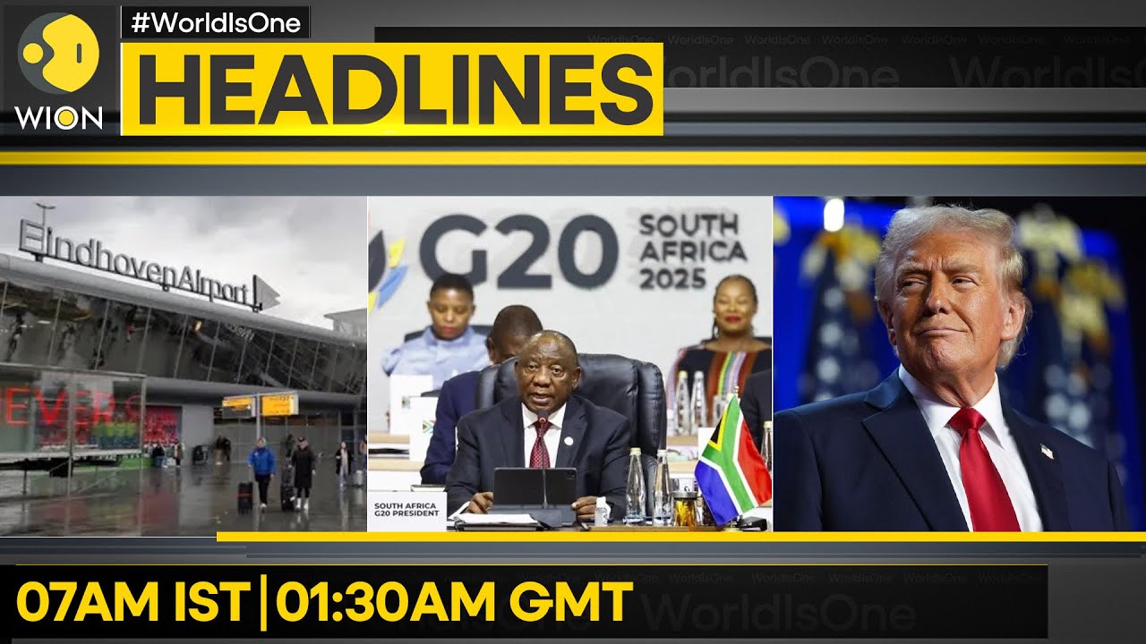 US Ready to Assume G20 Presidency | Trump: Ukraine Peace Plan Not Final Offer | WION HEADLINES