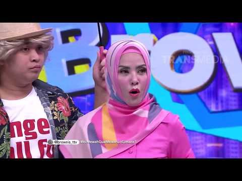 BROWNIS TONIGHT - Asli Ngakakk !! Vicky Jadi Bule Mexico Di Ledekin Igun (1/5/18) Part 2