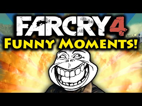 KANYE WEST? - Far Cry 4 FUNNY MOMENTS #1 (Funtage)