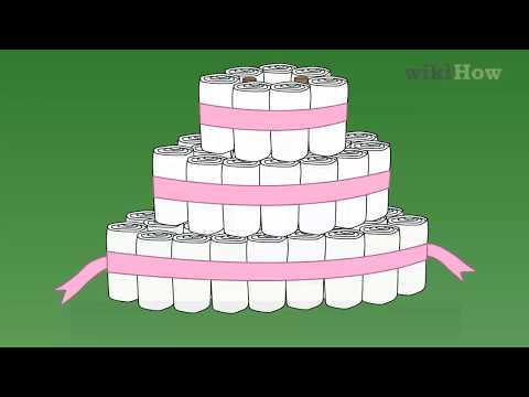 How to Make a Diaper Cake