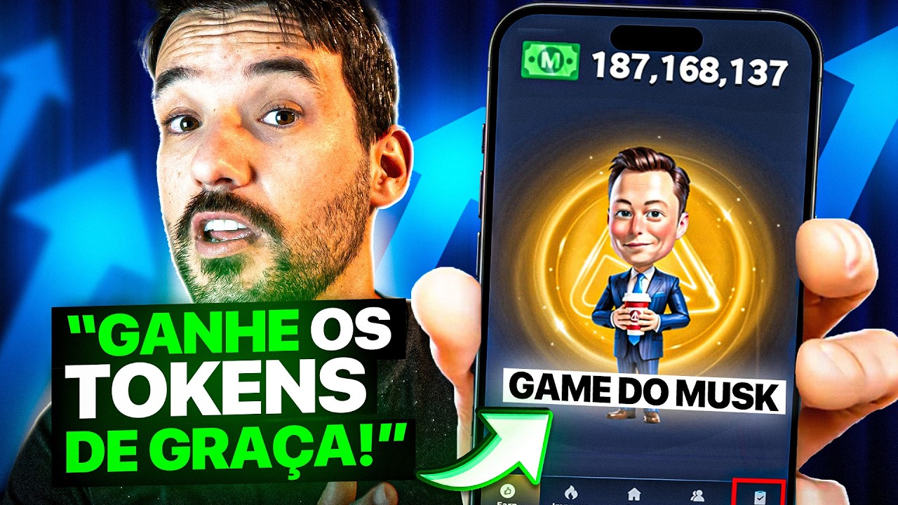 AIRDROP X EMPIRE MUSK   COMO GANHAR CRIPTOMOEDAS DE GRAÇA TUTORIAL PASSO A PASSO