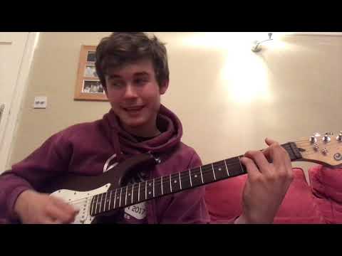 Music when the lights go out guitar tutorial | All guitar parts