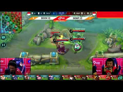 GGWP ID VS BOOM ID GAME 2 #GAMEPRIME