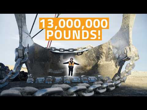 Behind the Controls of the World's Mightiest Earthmover—the DRAGLINE!!