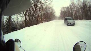 SNOW RIDING - Honda Little CUB 50cc Japan