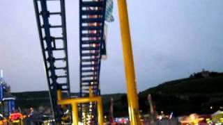 preview picture of video 'Fahrt mit dem Spin-Coaster auf dem Wurstmarkt in Bad Dürkheim'