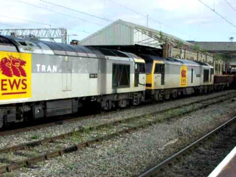 92013 & 60082 & 60055 6Z60 Crewe