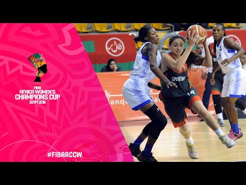 Quarter-Finals - CNSS v Sporting Basketball Club - Full Game - Africa Women's Champions Cup 2019