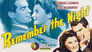 Remember The Night 1940 Trailer