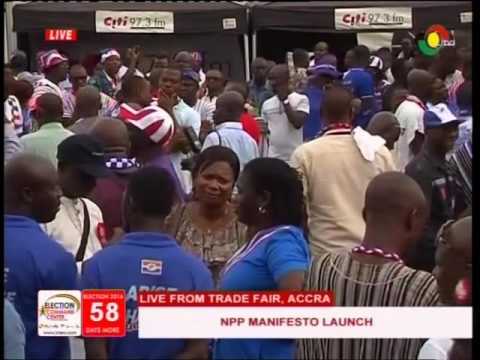 Akufo-Addo's speech @ NPP 2016 Manifesto launch - 9/10/2016