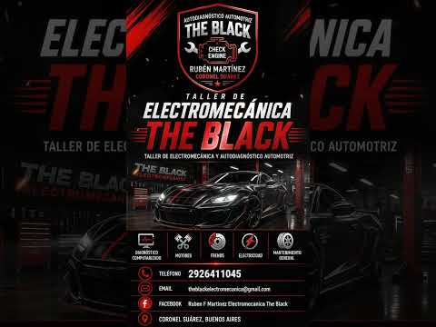 THE BLACK – Electromecánica y Autodiagnóstico Automotriz #TheBlack #Electromecanica #Autodiagnostico