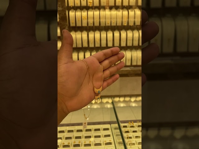 عقد ذهب الهلال الملكي الفيروزي- عيار21.