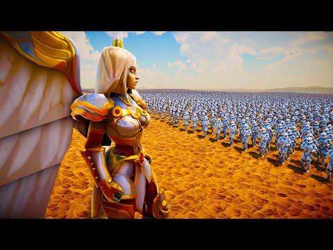 10 MILLION CLONE TROOPERS vs 20 ANGELS | UEBS 2