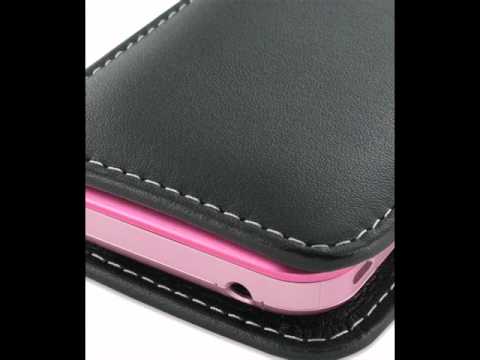 PDair      Leather Case for Sharp IS05 - Vertical Pouch Type (Black)