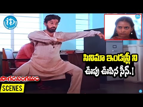 కమల హాసన్ డాన్స్ చూస్తే మతిపోతుంది | Sagara Sangamam Movie Scenes -Kamal Hassan Ultimate Dance Scene