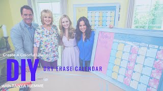 DIY Dry Erase Calendar