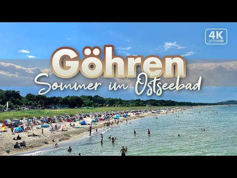 Sommer in Göhren - Rügen Urlaub 2024 (4K Walk)