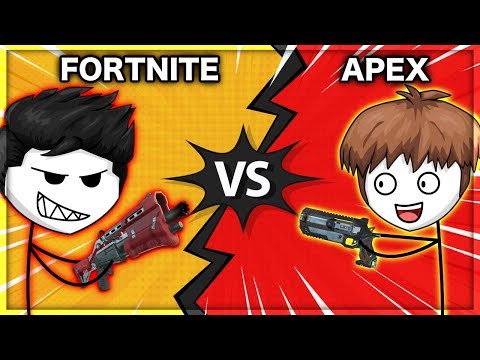 When a Fortnite Gamer Plays Apex Legends | Fortnite vs Apex Legends Video