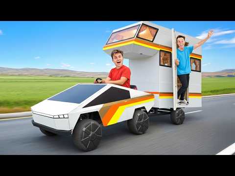 Turning My Cybertruck into a Tiny Camper!