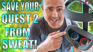 VR Cover Quest 2 Review. If you SWEAT in VR you NEED something like this!