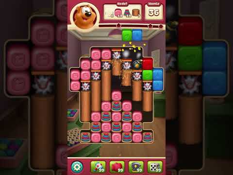 Toon Blast 3890 ??!! 🌛 🌞 🌜