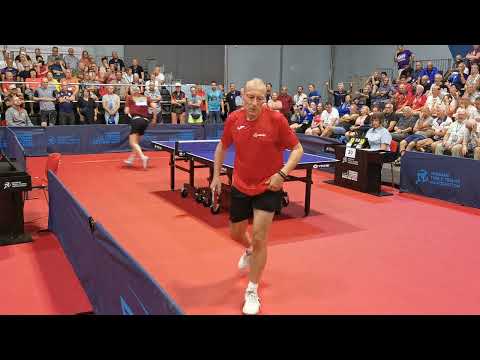 EGEHOLT, Carsten (DEN) - BÖHM, Zsolt-Georg (HUN) - Men's Singles Over 60 - FINAL MATCH - EVC 2025