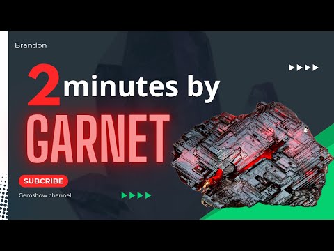 Introduction of garnet stone and its properties and uses