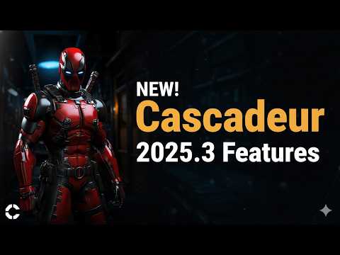 Cascadeur 2025.3: NEW Inbetweening, Quadruped AutoPosing & Quick Rig! Best Animation Tool 2026