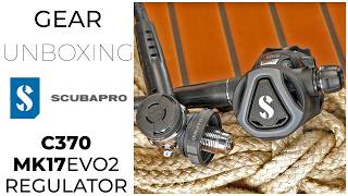 New Scubapro C370 Mk17EVO2 Regulator #Unboxing #Review