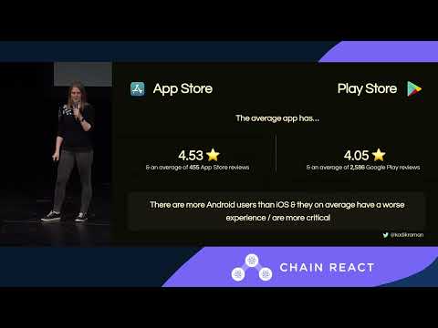 Kadi Kraman – Building a 5-star app (Chain React 2023)