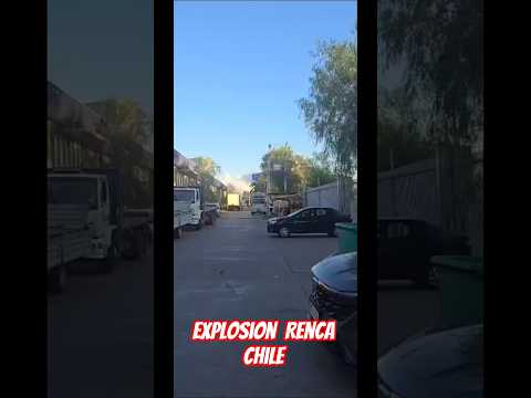 🚨💥 Explosión en Renca, Santiago de Chile 🇨🇱 | Impactantes imágenes y última hora 🔥