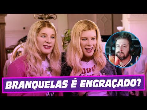 Tentando rir assistindo as branquelas