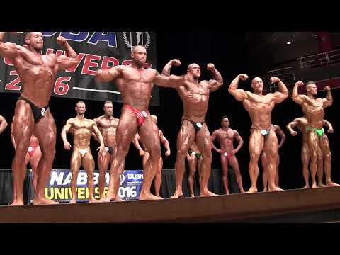 NABBA Universe 2016 - Men 1 - Comparison 2