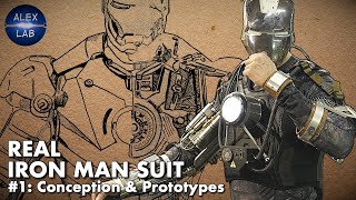 Building real Iron Man suit (Part#1: Conception & Protoypes. Reactor, Repulsor, Armor, Exosuit)