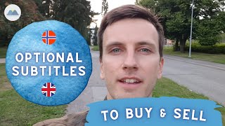 "To Buy" and "To Sell" in Norwegian | Learn Norwegian #50 (Optional Subtitles)