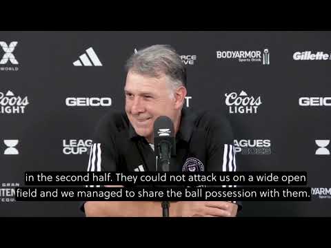 "A movie we have seen before" - Martino lauds Messi's stoppage-time free kick winner｜Inter Miami CF