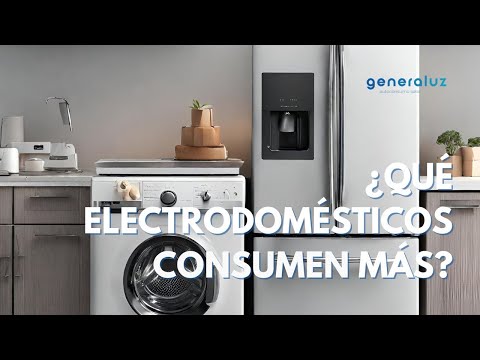 Top 8 de los electrodomésticos que más consumen