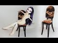 Как сделать мебель для кукол своими руками. Стул 