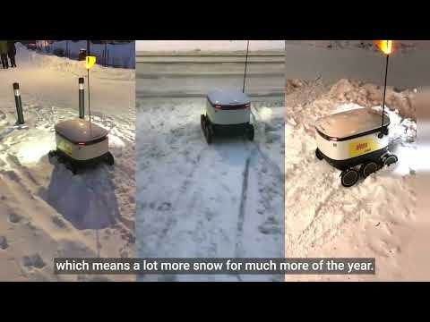 Starship Delivery Robot Video 2007