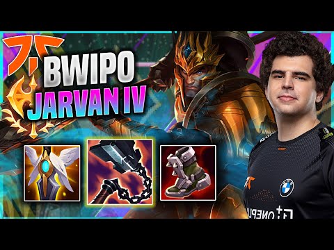BWIPO IS A GOD WITH JARVAN IV! - FNC Bwipo Plays Jarvan IV JUNGLE vs Graves! | Patch 11.16