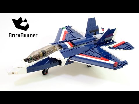 Vidéo LEGO Creator 31039 : L'avion bleu