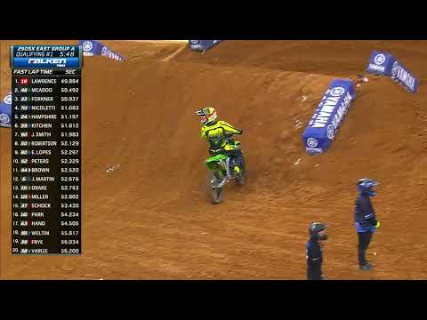 Supercross Qualifying 250 A #1 Part 1 Round 8 Arlington