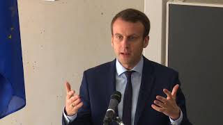 « Quelle Europe pour la nouvelle génération? » de M. Emmanuel MACRON